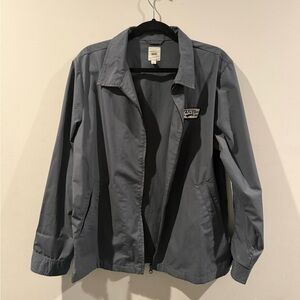 vans grey jacket size L
